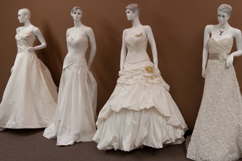 Couture wedding gowns.